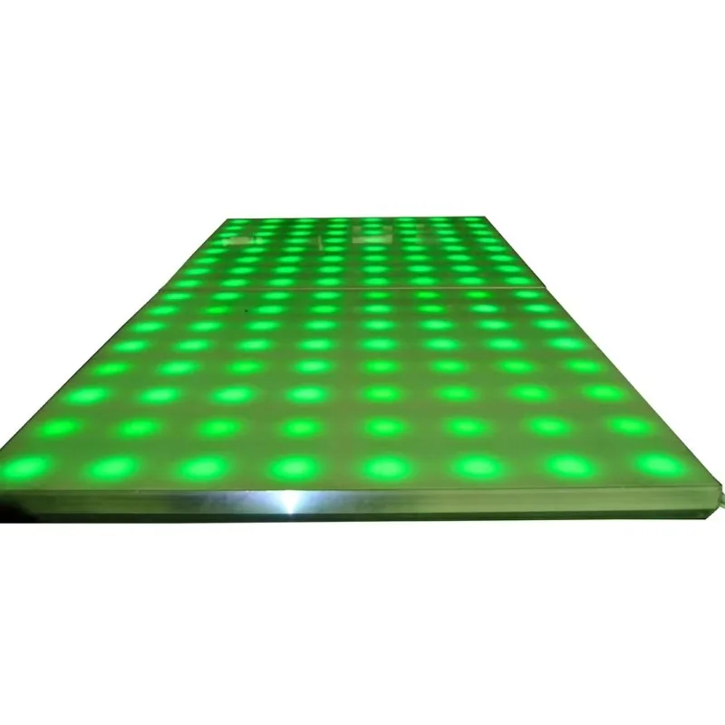 Hot Newset Super Slim 1m*1m Led Digital Dance Floor for Show view 5