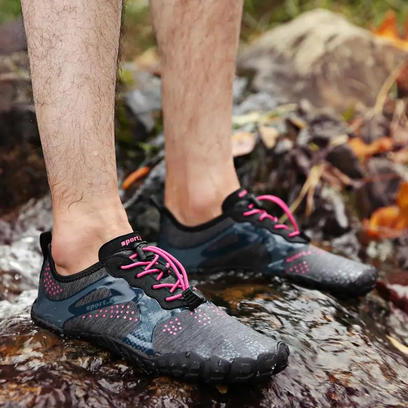 Men Women Multifunction Rubber Anti Slip Waterproof Quick Dry Barefoot Training Shoes