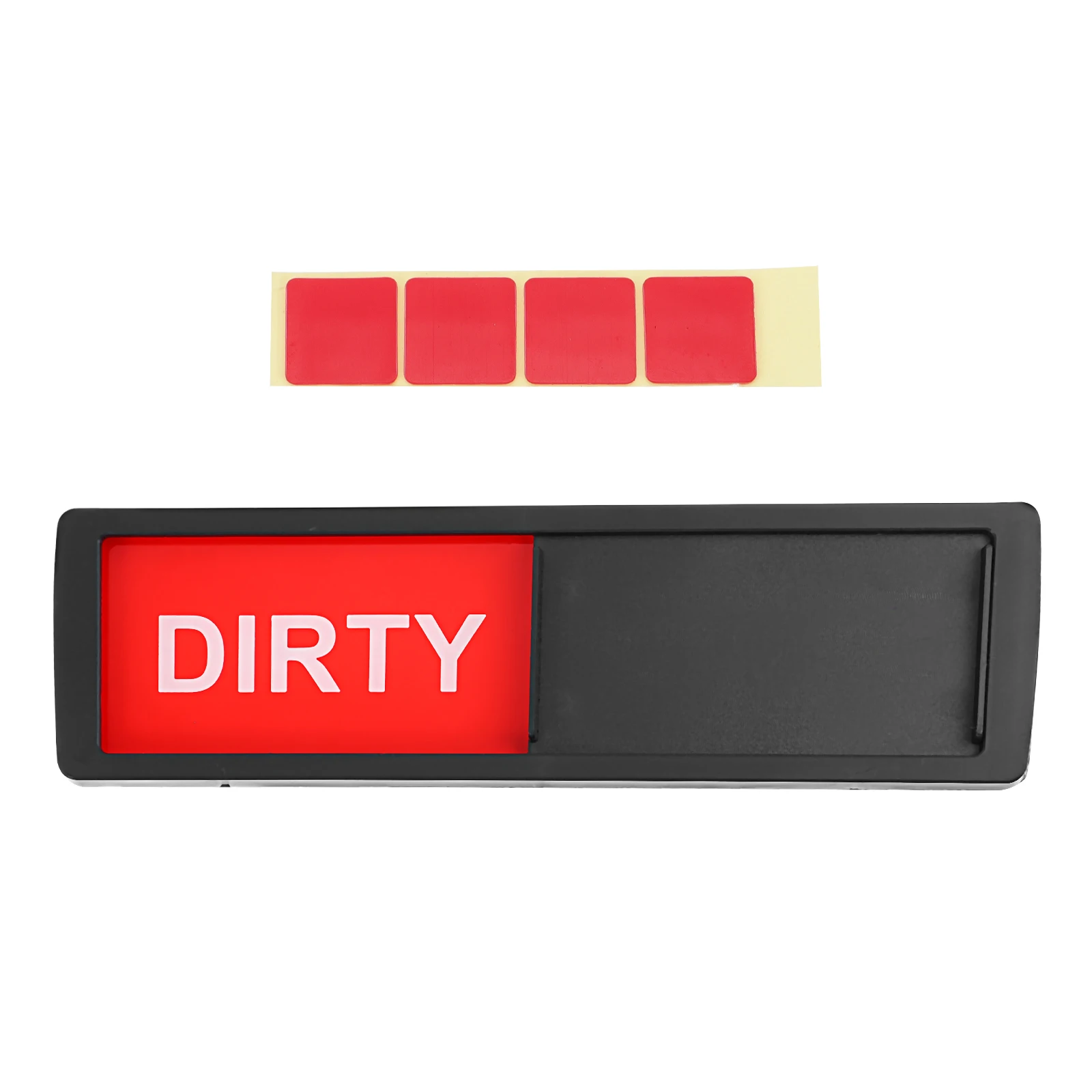 

Clean Dirty Sign Sticker Office Cleaning Status Indicator Distinct Marker Reusable Small Light Weight Storage Installation