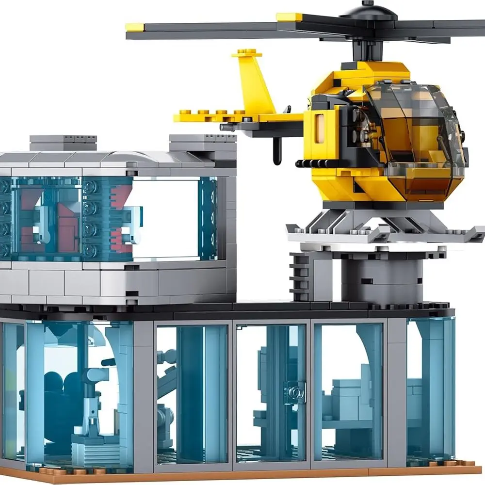 Bloques de construcción Dinosaur Adventure: juego Park World de 1291 piezas para todas las edades