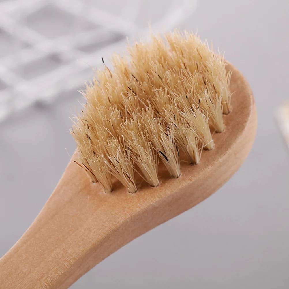 Face Brush Skin Care Tools Exfoliator Washing Cleaner Scrubber Wooden Facial Pore Deep Cleansing Supple