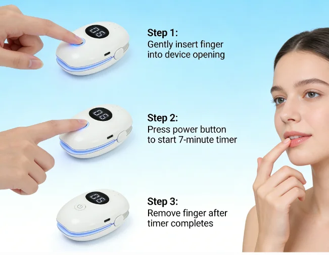 

Цифровой лазерный прибор HZJ02 для лечения грибка ногтей (онихомикоза) с автоматическим таймером на 7 минут, антигрибковое средство, оборудование для ухода