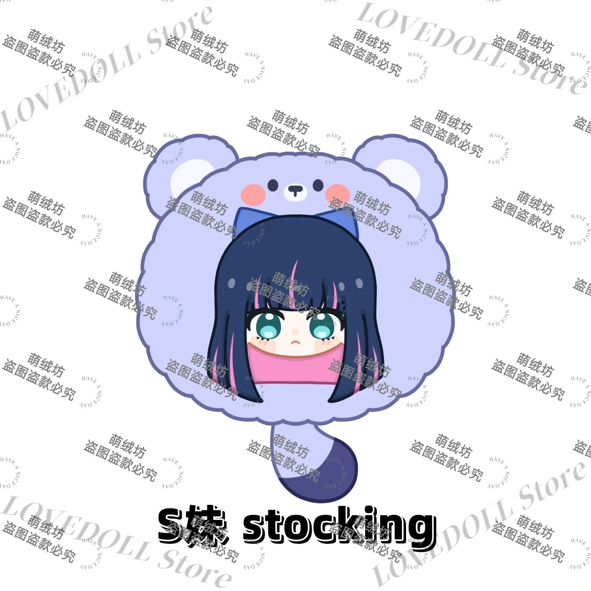 Anime Panty Stocking Garterbelt Kawaii Cosplay Plush Doll Throw Pillow Back Cushion Pendant Dango Plushie Toys Birthday Gift