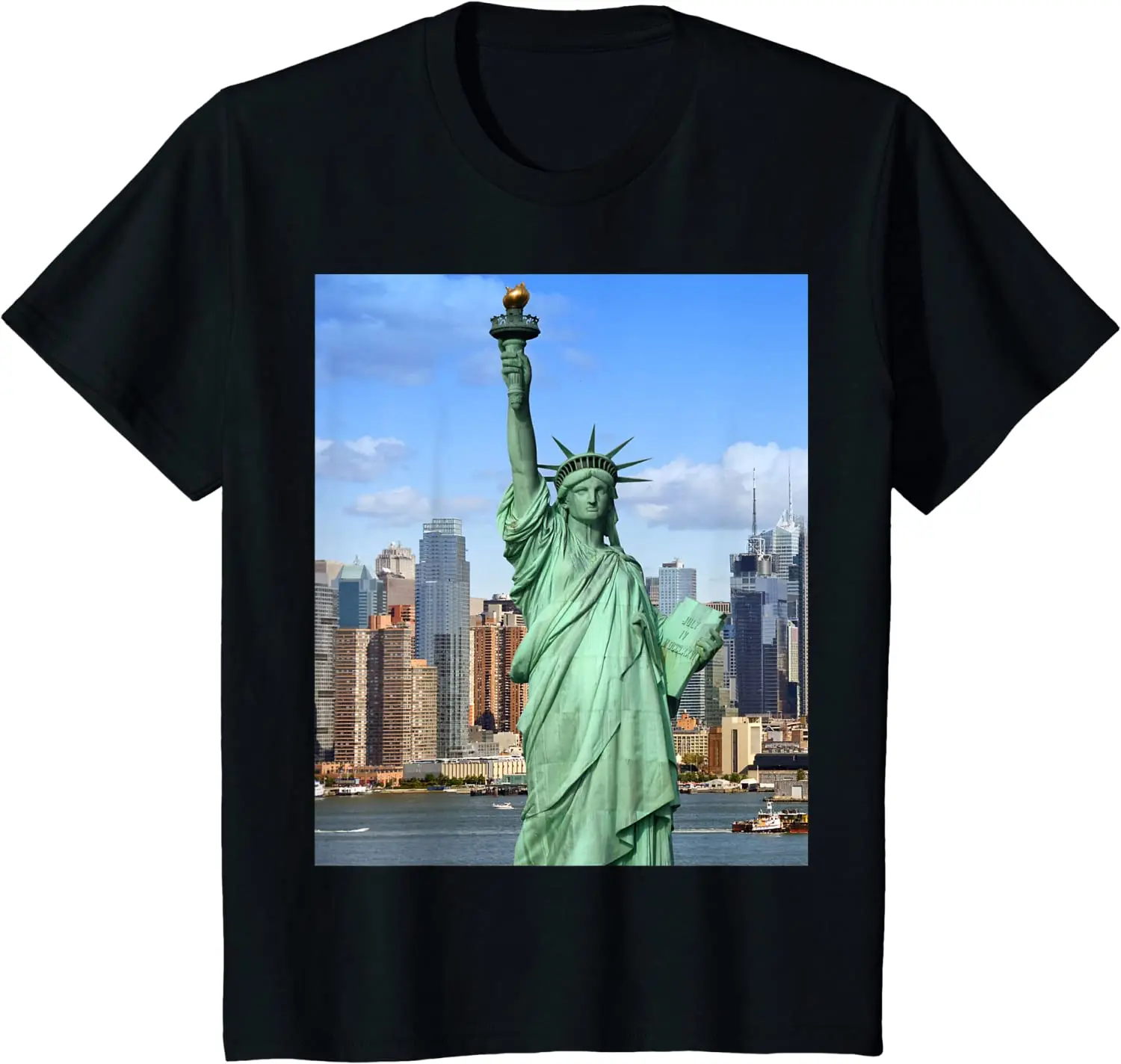 Statue of Liberty Tshirt Newyork City Shirt for Men Women Graphic T Shirts Casual Cotton Daily Four Seasons Tees Shirts for Men