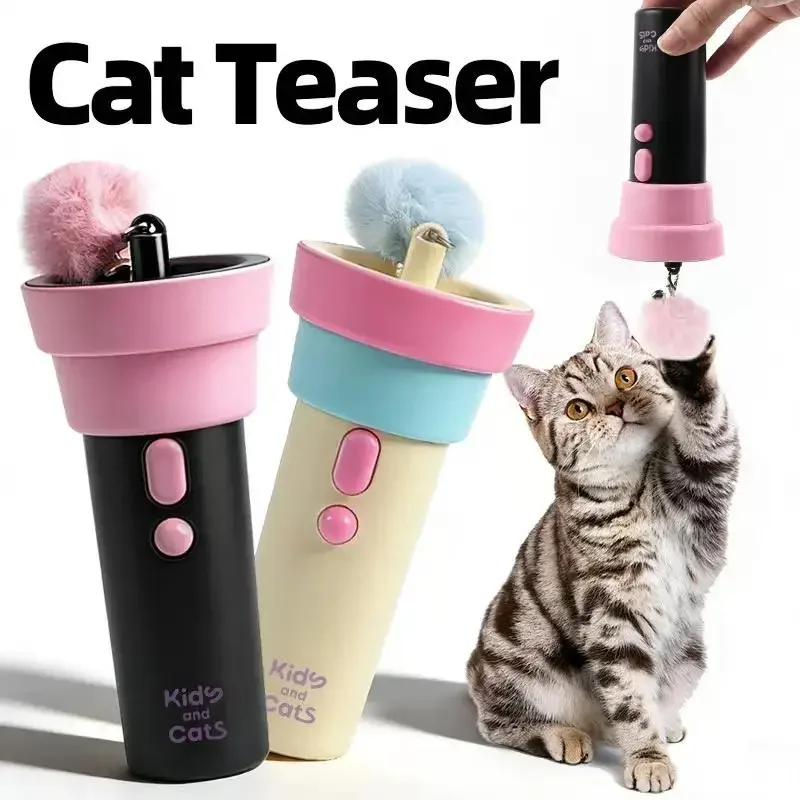 Smart electric cat toy, interactive game of whack-a-mole with cheese, with food dispenser, automatic cat toy