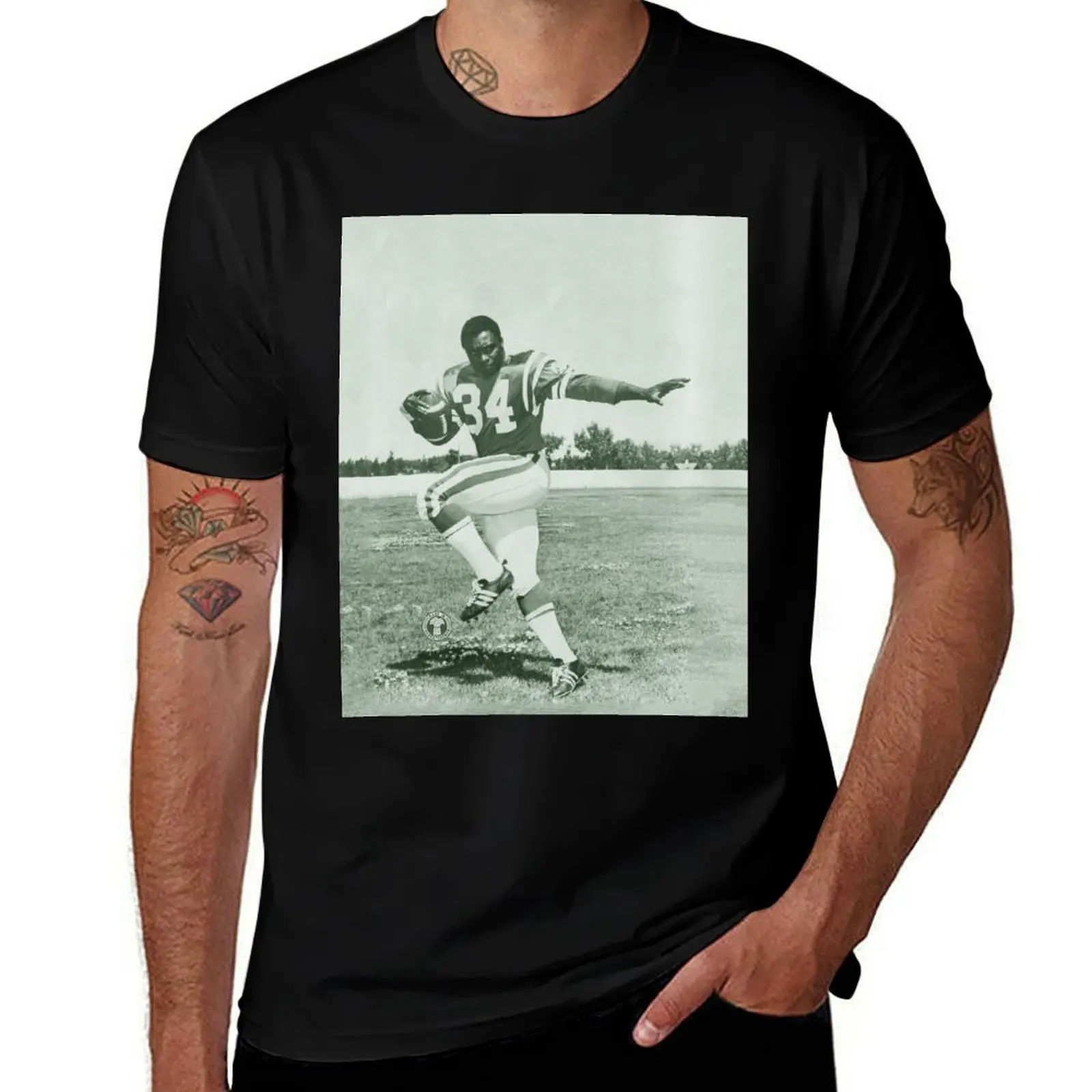 Джордж Рид # Футболка для тренировок 34 T-Shirt, устойчивая к поту