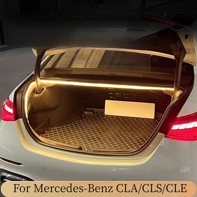 For Mercedes-Benz CLA/CLS/CLE Specific Accessories: Trunk/Cargo Light, Ambient Light & Welcome Streamer Light