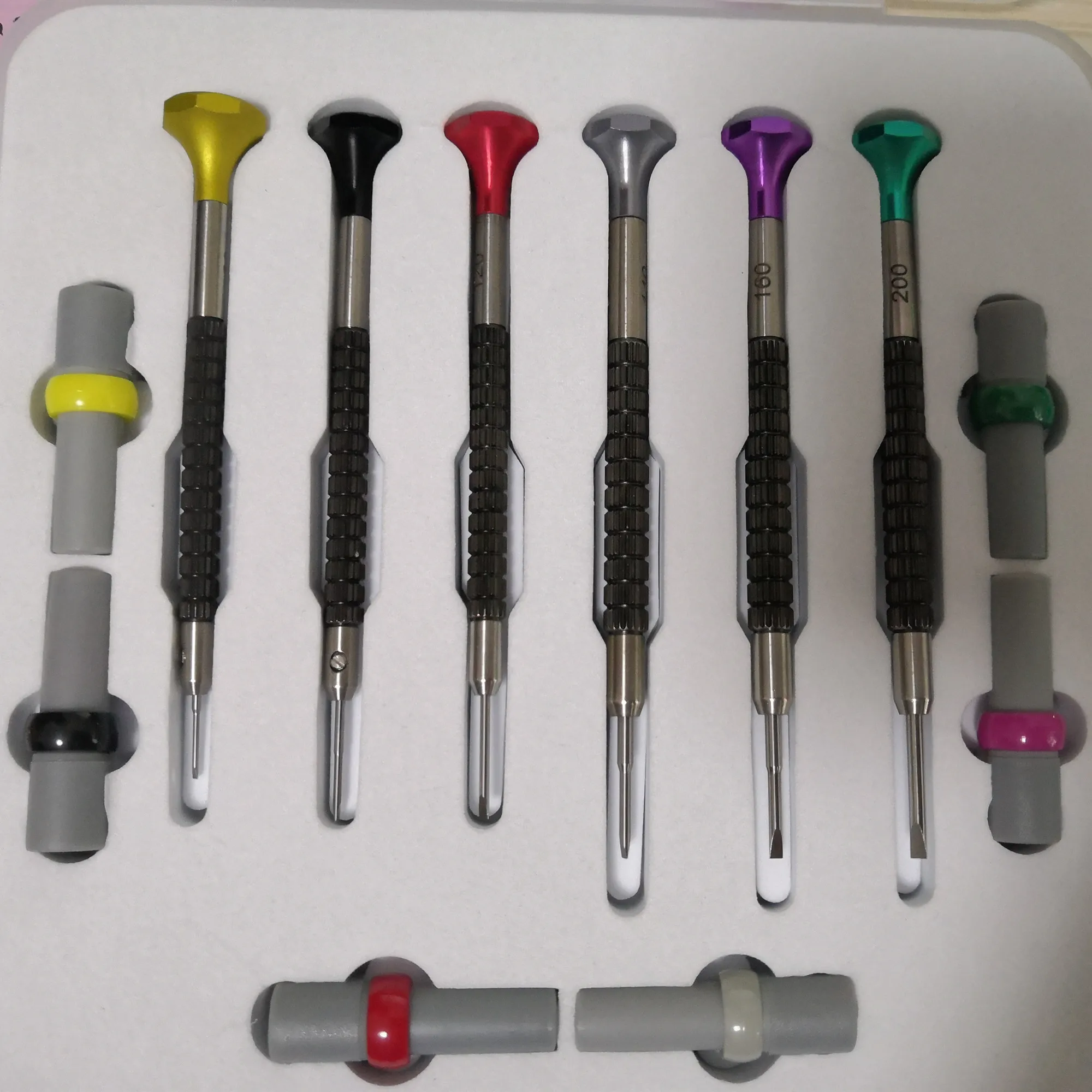 KWONG YUEN Screwdriver with ball bearing screwdriver screwdriver set of six repair watch tools