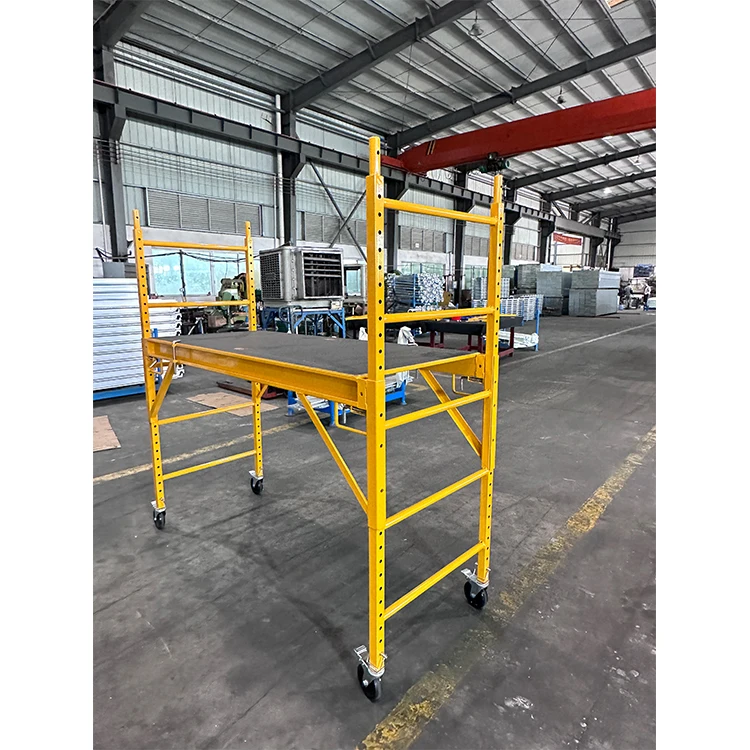 Stroiki konserwacyjne, mobilne stroiki typu Baker, wielofunkcyjne stroiki na kółkach do konserwacji domów.