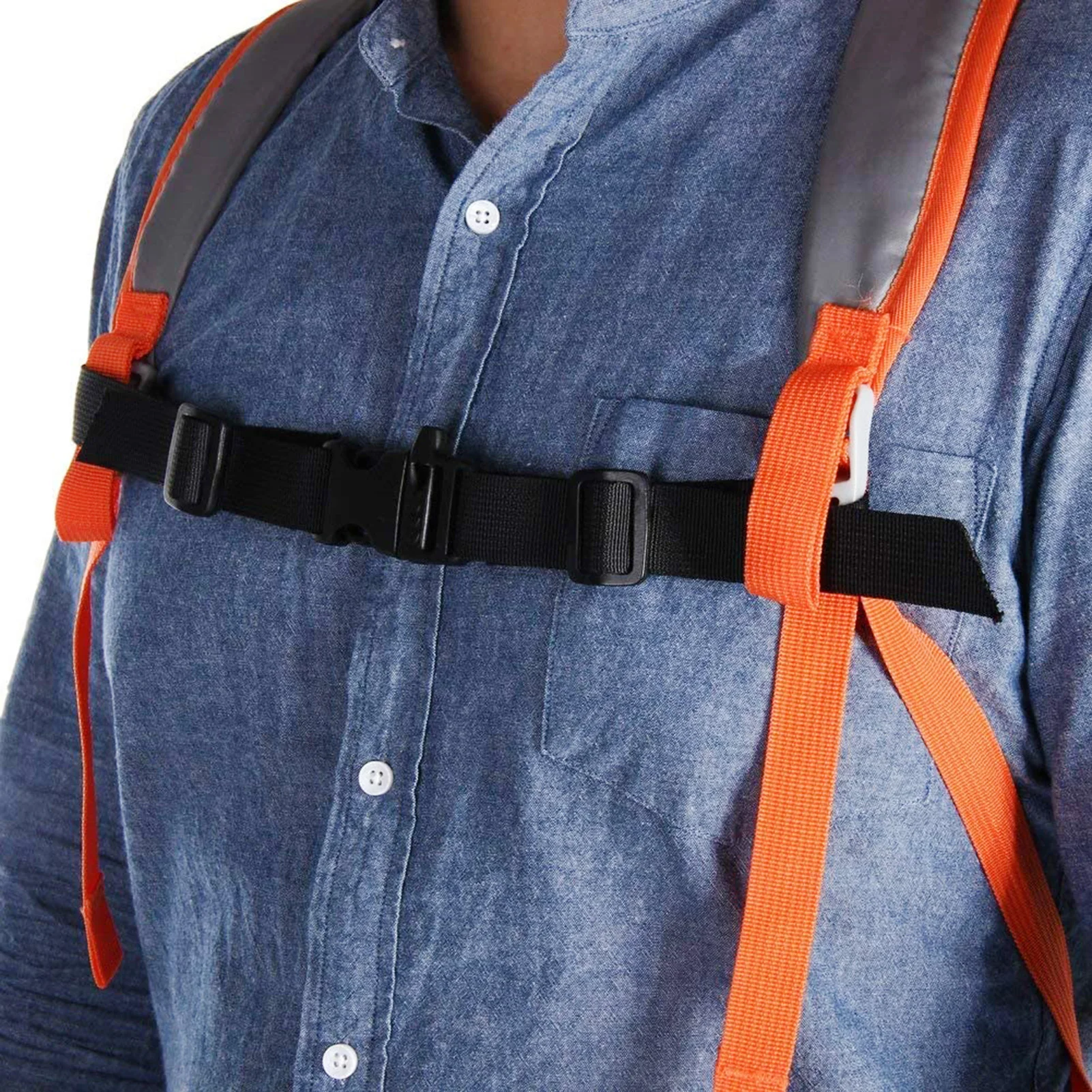 Backpack Chest Bag Strap Harness Adjustable Shoulder Strap For Bag Outdoor Camping Bags Straps Accessories For Backpack