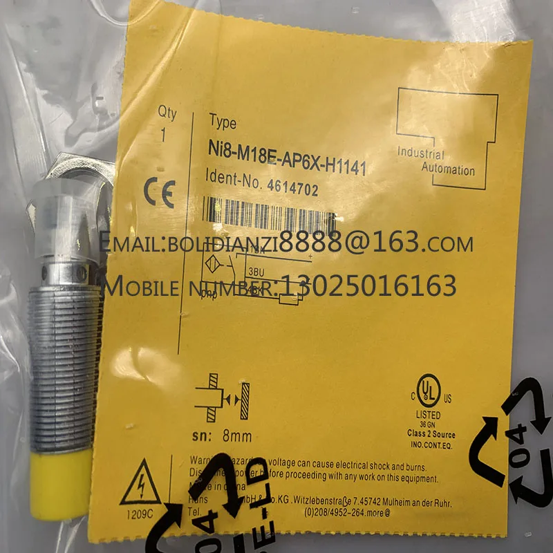 

New proximity switch sensor NI8-M18E-RP6X-H1141 NI8-M18E-RN6X-H1141 In stock