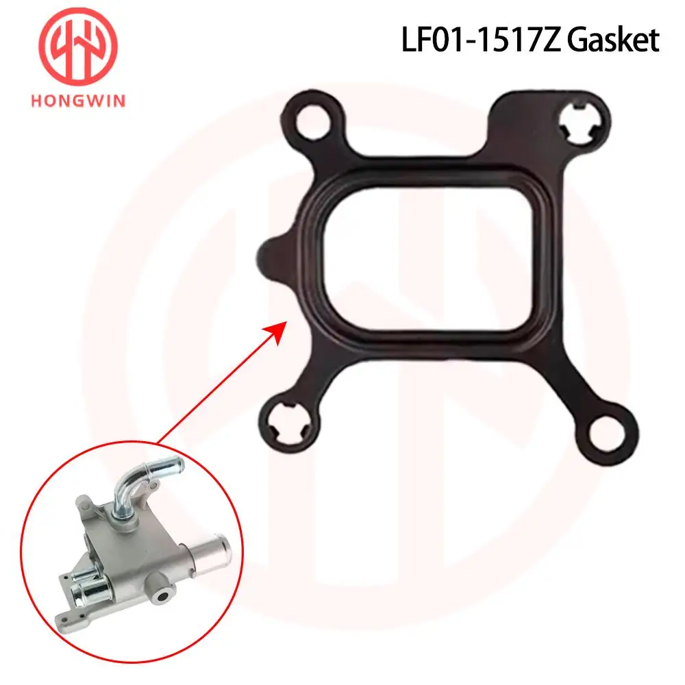 Gasket Thermostat Pendingin Mesin LF01-1517Z Untuk Mazda 3 5 7 LF011517Z 1S7G8K556AJ 1S7G-8K556-AJ