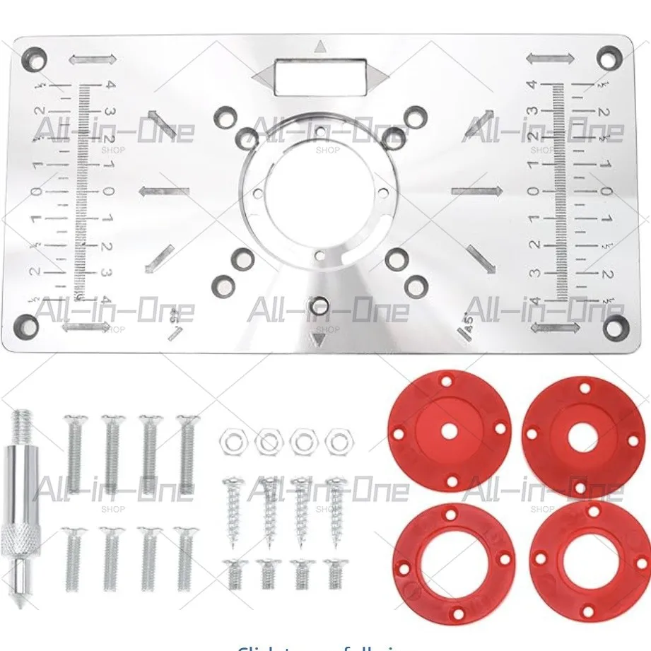 Woodworking tools trimmer flip board woodworking insert board