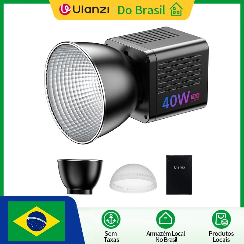 Ulanzi L024 40W RGB COB Video Light 2500-6500K