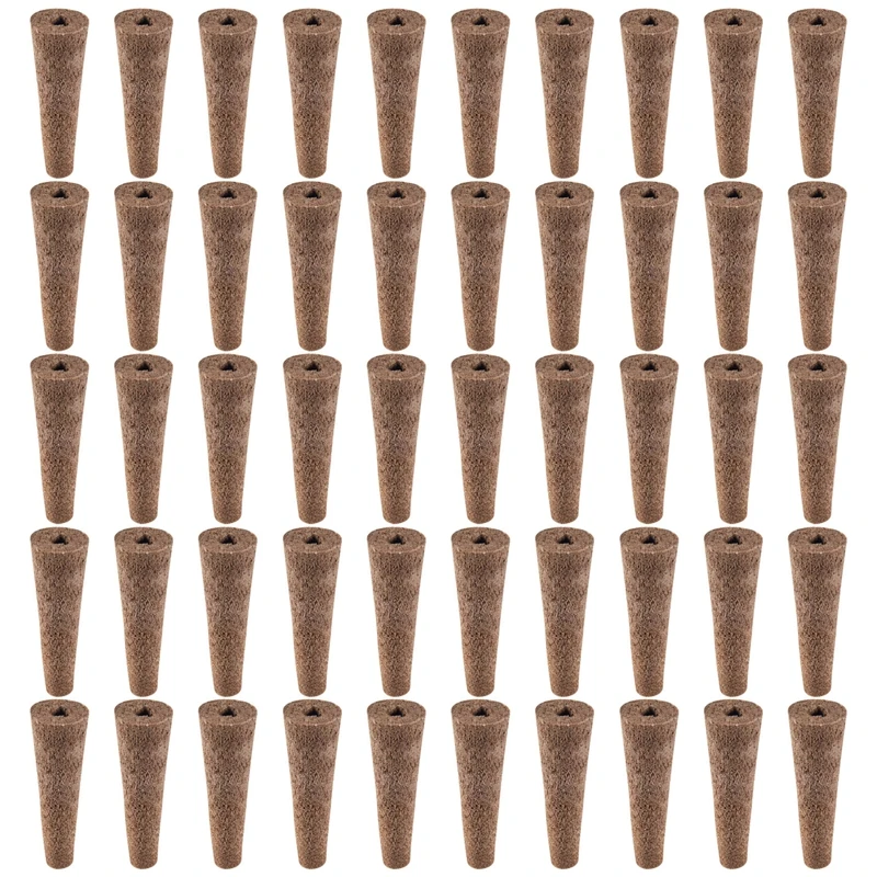 50 Pack Hydroponic Grow Sponges Seed Starter Pods