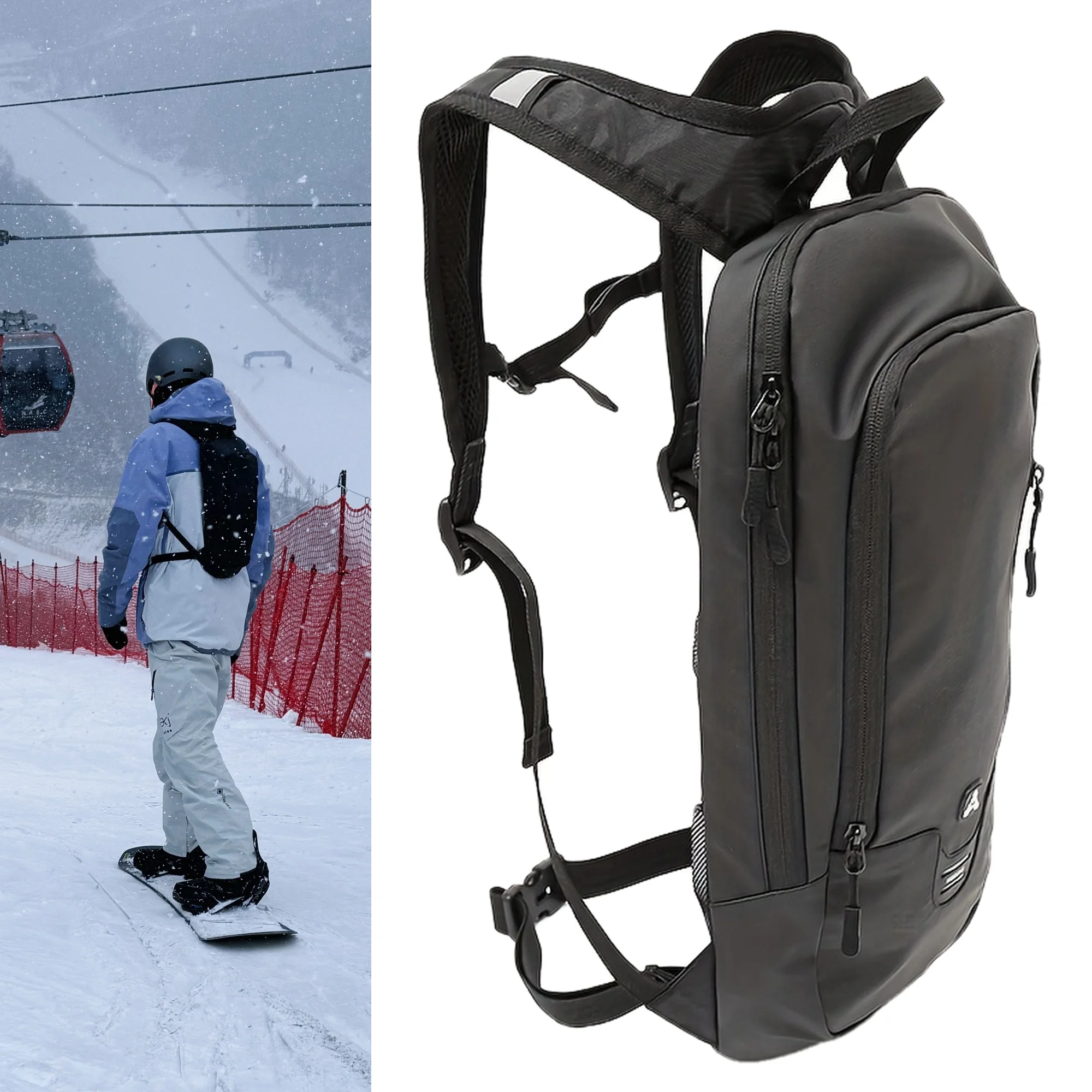 Lightweight Motorcycle Riding Backpack Waterproof hiking backpack travel backpack for Daily Commute & Outdoor Adventure Gear ski