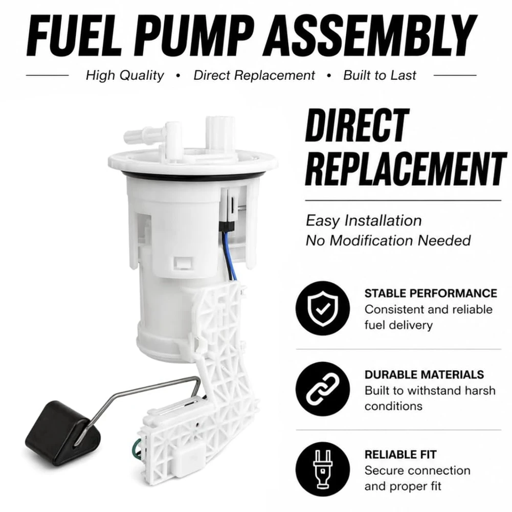 Fuel Pump Assembly With Strainer& Gasket 16700-MFJ-D03 16700-MFJ-D01 For Honda CBR600RR 2007-2012 Sending Unit