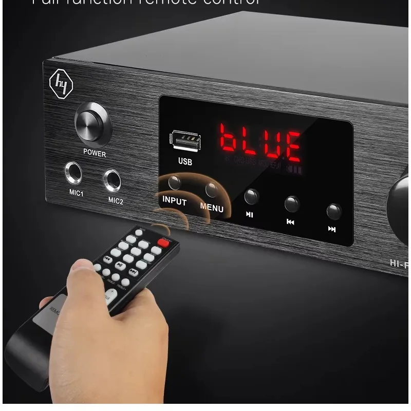 Amplifier Stereo Terintegrasi Mini Kelas D 100W Bertenaga AV-260