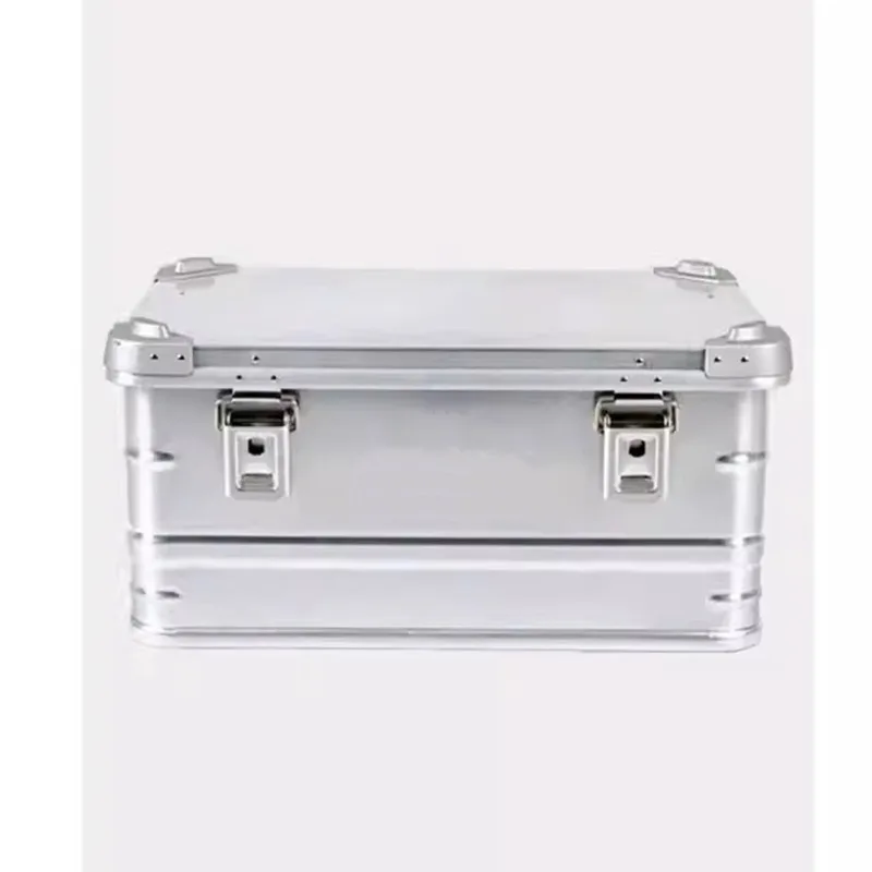 

Outdoor camping camping aluminum alloy box large large capacity self-driving metal finishing box