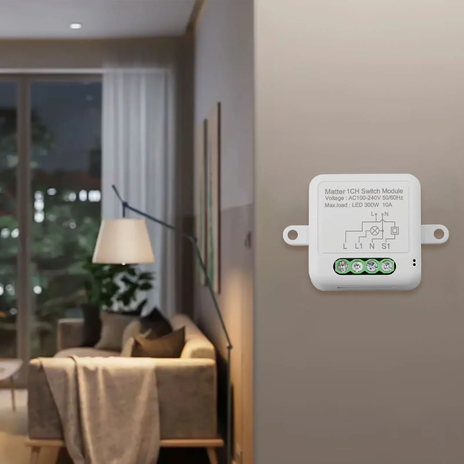 

Matter Key Cutter Relay Module Multiple Application Platforms Support Share Device With Family And Friends