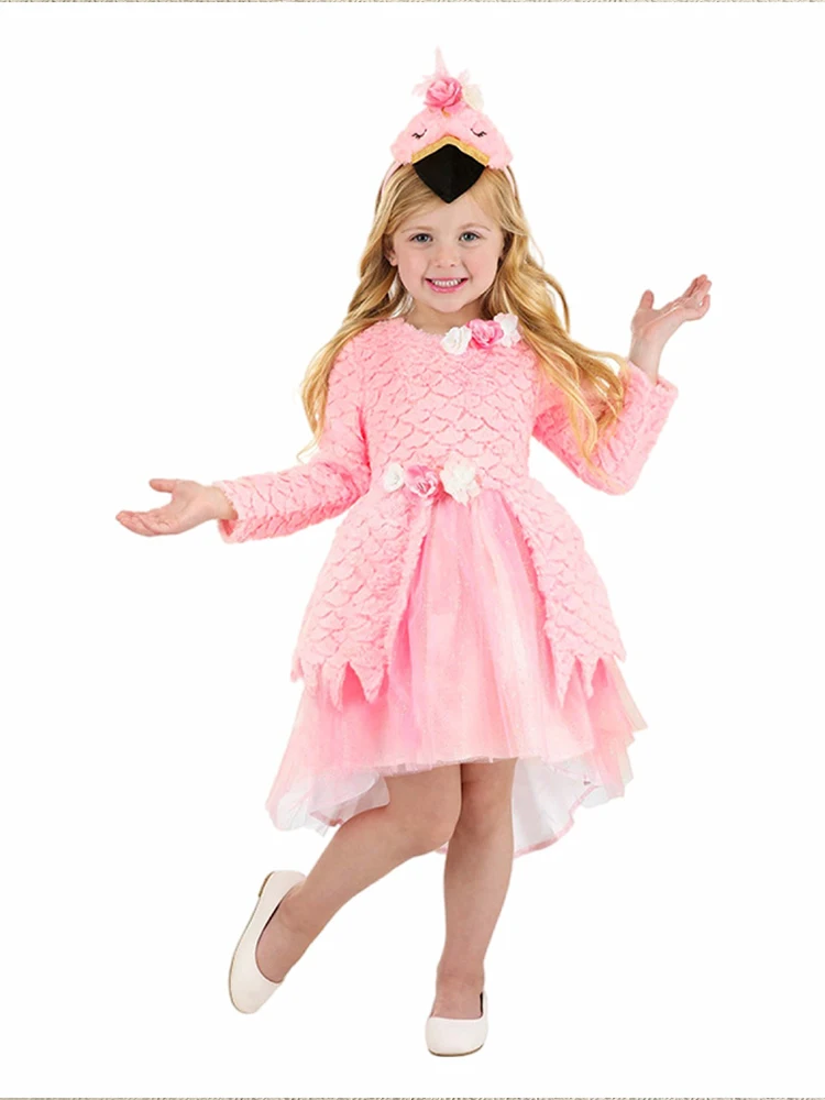 Kid Animal Halloween Costume Set Cute Plush Party Performance Outfit For Childrens Stage Show Role Play Trick Or Treat Adventure