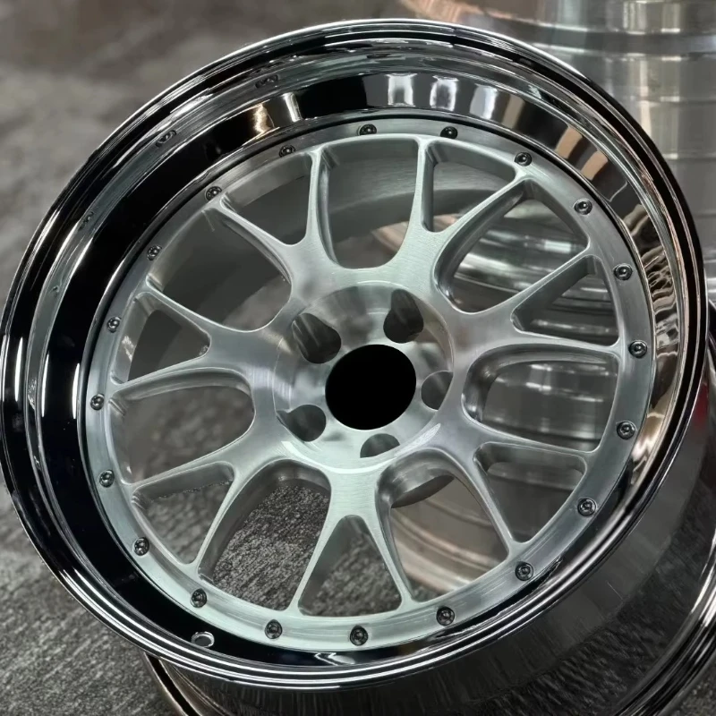 Deep Concave 5x114.3 2 Piece Forged Alloy Wheel Rims 16~24 Inches