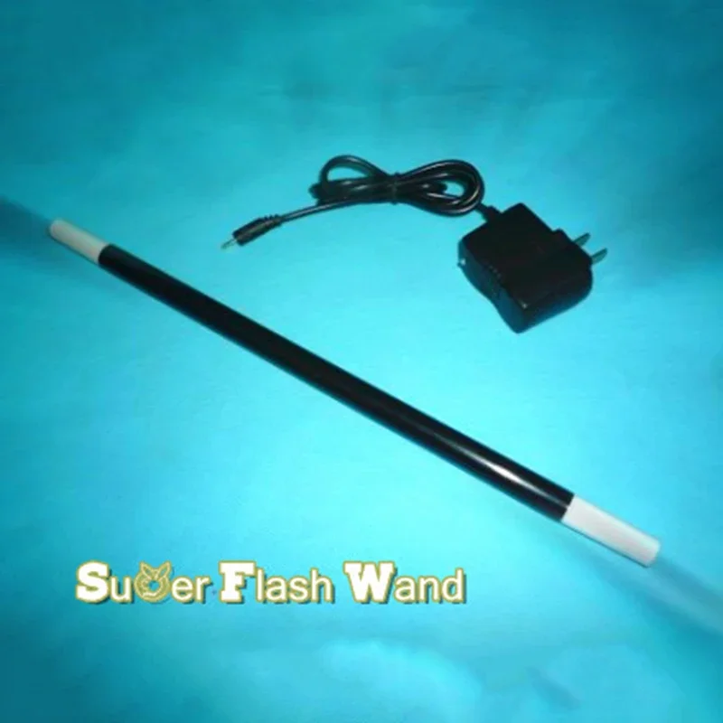 Super Flash Wand Magic Tricks White/Red/Blue Light Flash Stick Close Up Stage Illusions Gimmicks Mentalism Props Accessories