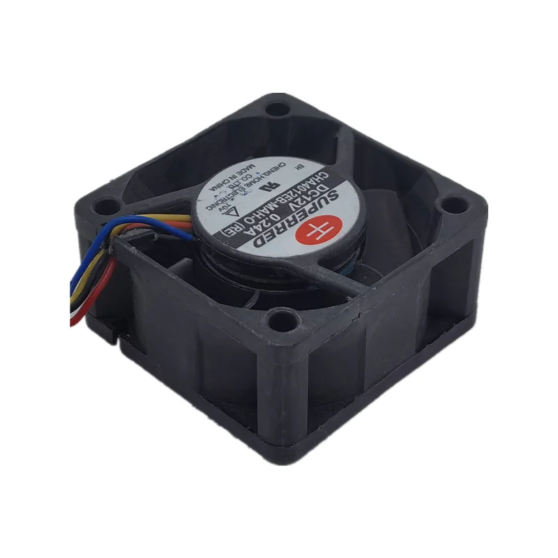 New Qianhong CHA4012EB-MAH 12V 0.24a 4020 4cm four wire PWM temperature control cooling fan