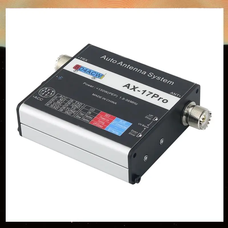 

AX-17 Pro автоматический контроллер антенны отвертки, автоматическая антенная система для ATAS-120A M-120A M-130A и Tarhell Little II-Y05A