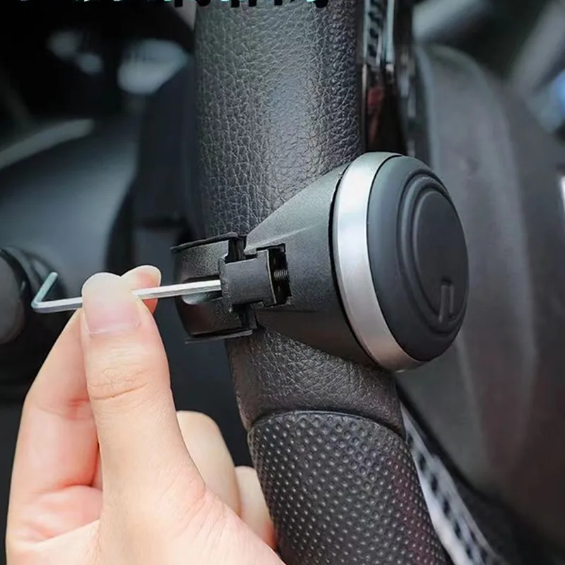 Drehender Lenkrad-Booster, Drehknopf, 360-Grad-Drehung, Metalllager, elektrischer Griff, kugelförmig