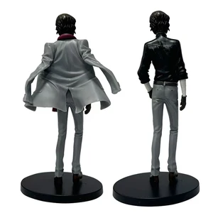 24cm Anime Jepang Dazai Osamu Figurine Bungo Stray Dog Action Figure Koleksi Model PVC Mainan Periferal Hadiah Ulang Tahun 6 angka anjing liar bungo penjualan terbaik - №