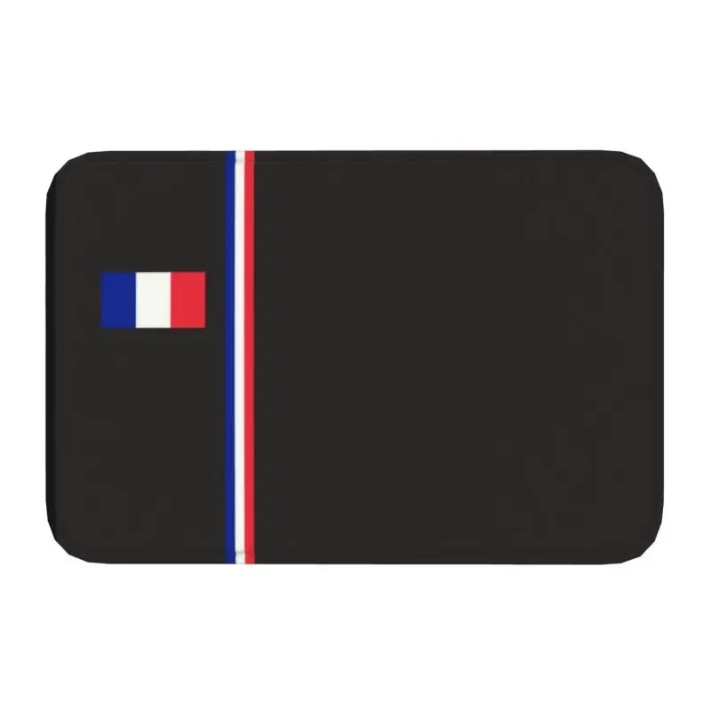 Mask With France Flag Mouthguard Front Door Floor Entrance Mats Outdoor Bath Kitchen Doormat Living Room Carpet Rug