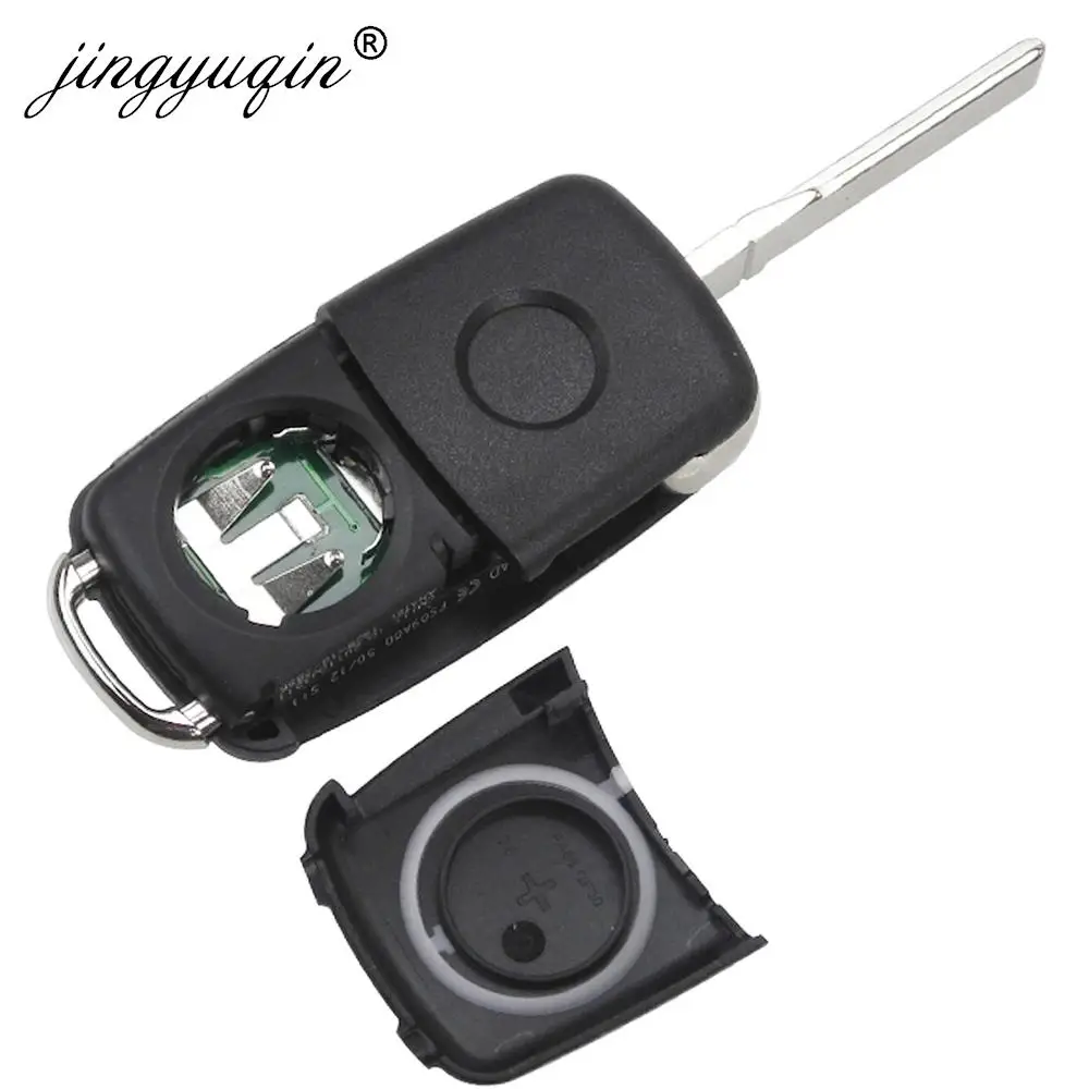 jingyuqin 3BT Remote Flip key 434MHz ID48 Chip dla VW Volkswagen GOLF PASSAT Tiguan Polo Jetta Beetle Skoda Seat Car 5K 0837202 AD