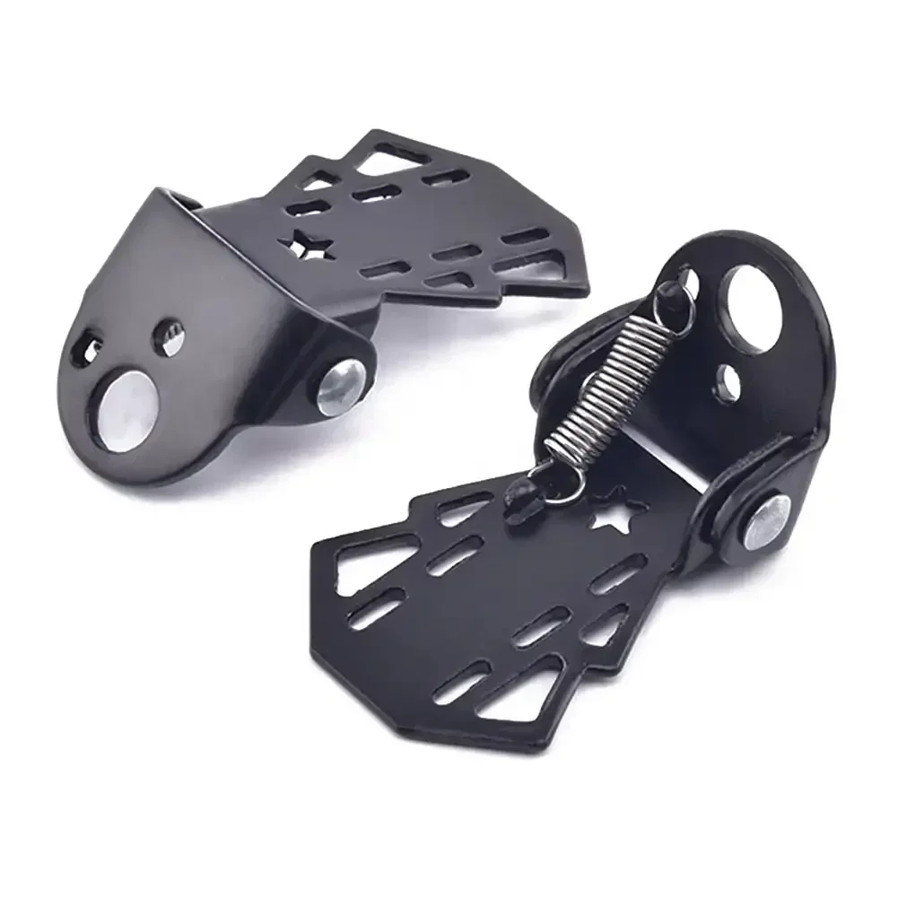 AliExpress NONE 1 Pair Bicycle Rear Axle Foldable Foot Pedals for Backseat Passenger Safety and Anti-Skid Foot Support Bike Accessories
