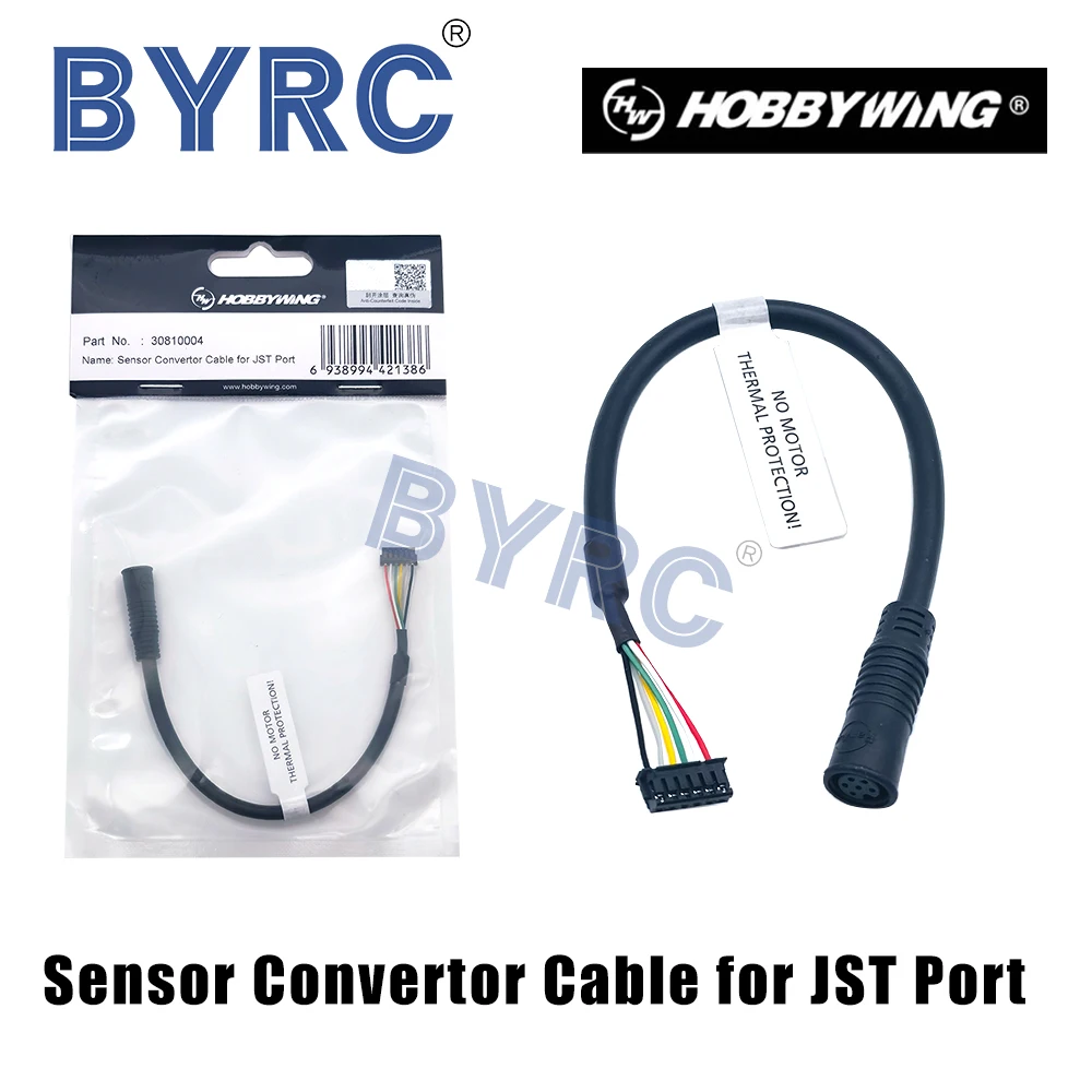 Hobbywing Induction Line Adapter Connect Cable Wire Sensor Convertor  for Ezrun Max8 G2 MAX4 HV ESC Speed Controllers