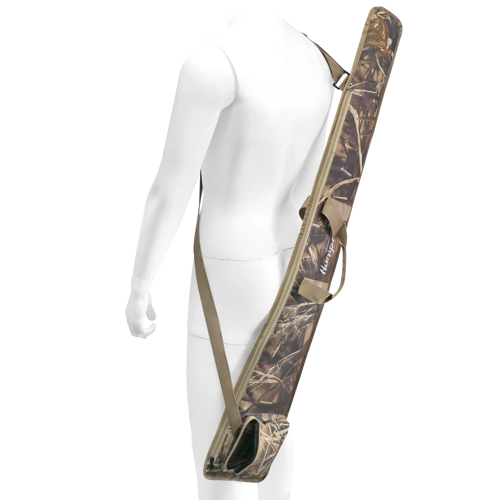SONDERANGEBOT Weiche Gewehrtasche Taktische Wasserdichte Verstellbare Tarnfarbene Tasche mit Tragegriff und Schultergurt für Outdoor-Aktivitäten – Detail 9