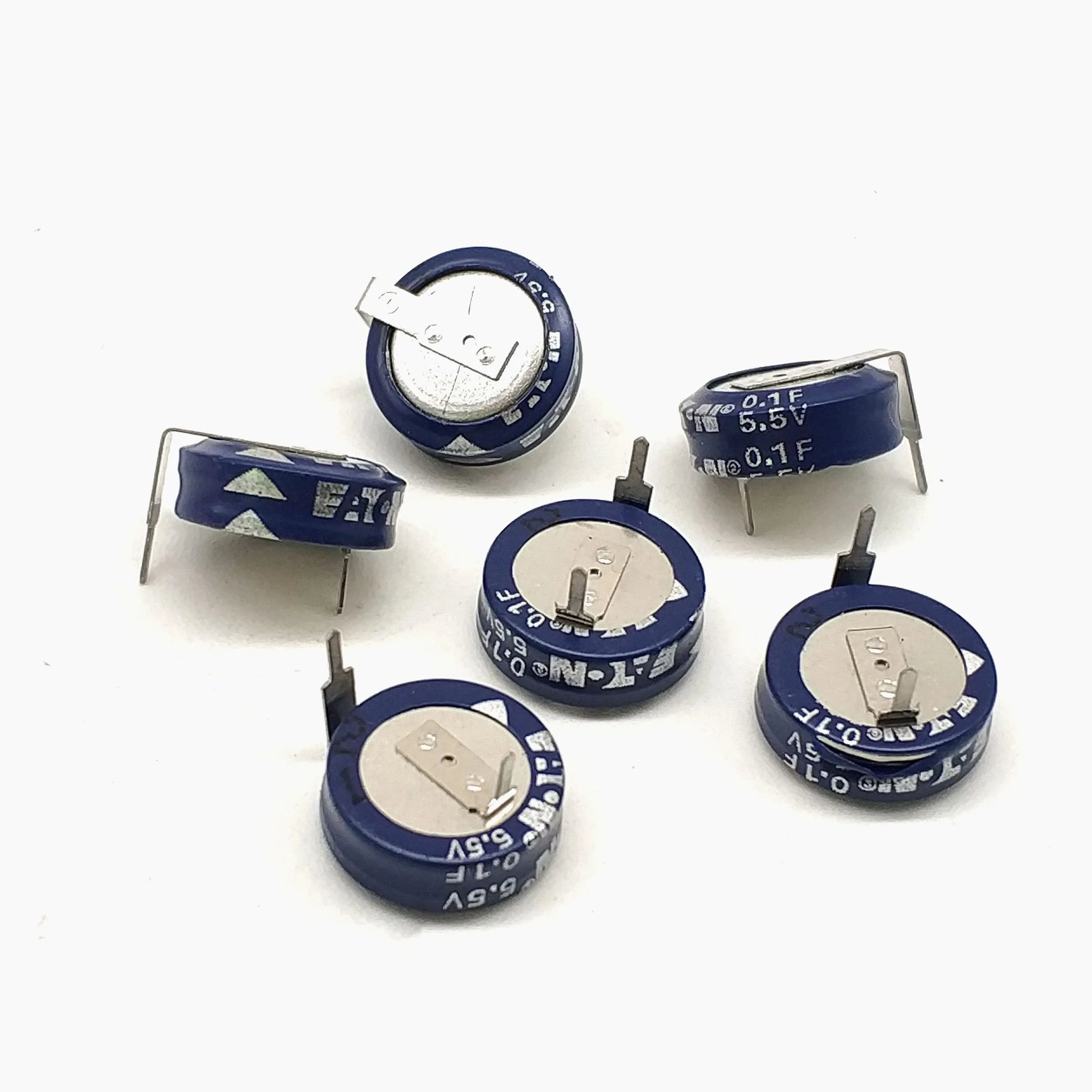 SuperCapacitors KR KVR H-type Series  5V 5.5V 0.1F 0.22F 0.33F 0.47F 1F 1.5F  Farad Capacitor Supercaps Super Capacitor