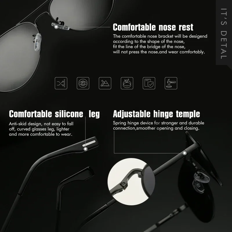 Polarized Sunglasses Men Colored Reflective Sun Glasses for Male Driving Eyewear Black Unisex Pilot Uv400 Gafas De Sol Hombre