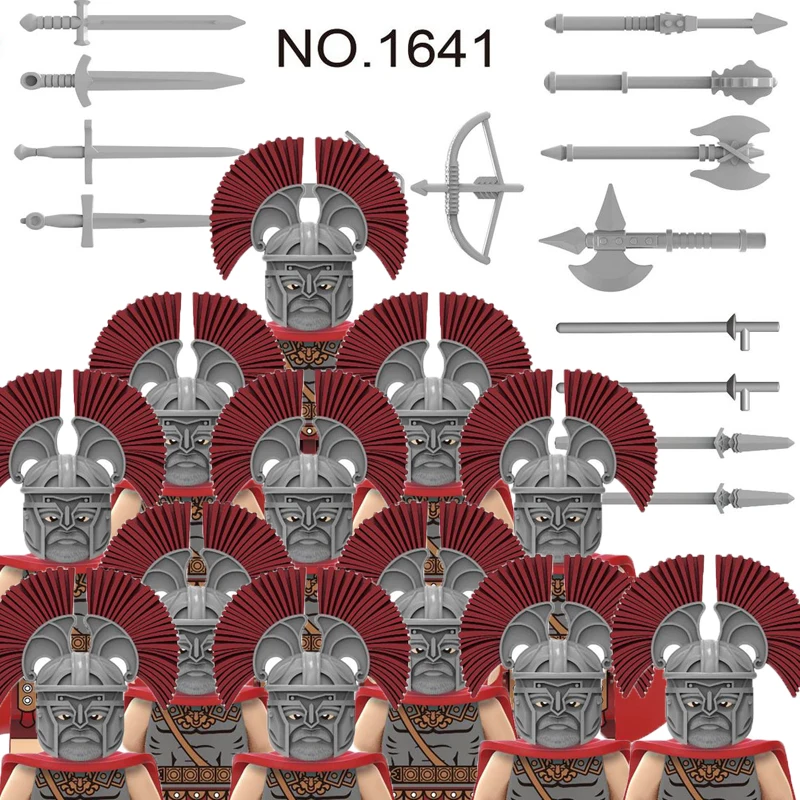 

Конструктор MOC средневековые римские Спартанские рыцари, замок, темплар, рыцарь, солдат, фигурки, шлем, мечи, оружие, кирпичи, игрушки для мальчиков