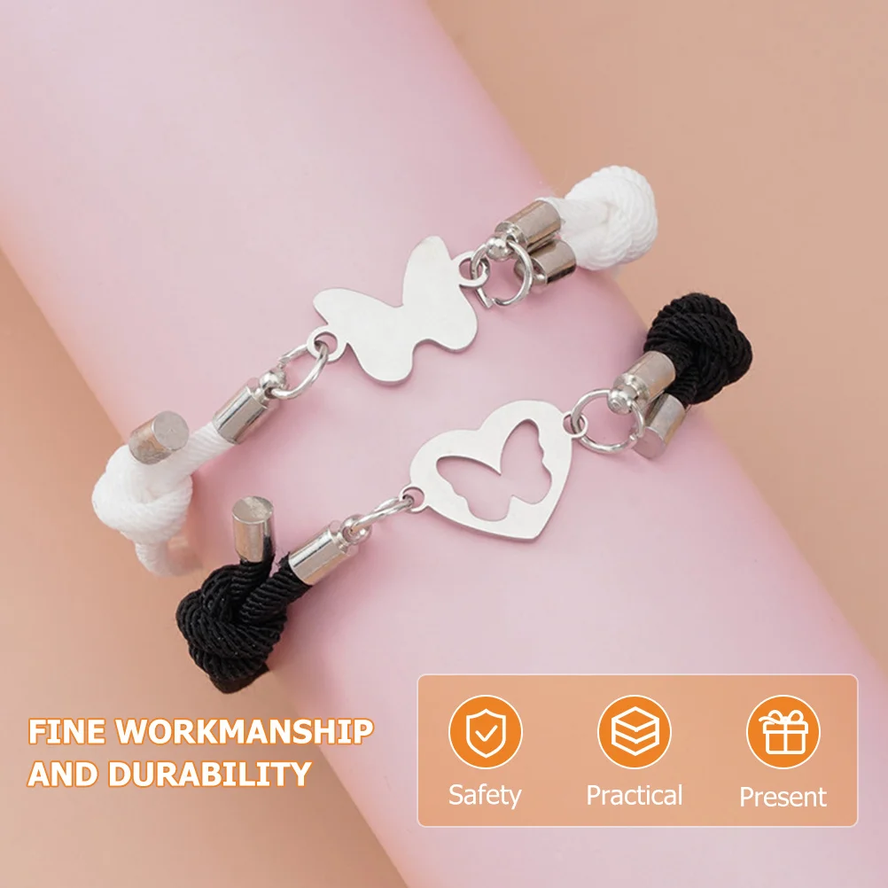 

Matching Couples Bracelets Stainless Steel Accessories for Lovers Gift Wedding Anniversary