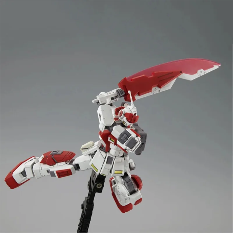 Original Genuine HGUC 1/144 RX 80RR Red Rider Gundam BP Limited Bandai Anime Model Toys Action Figure Gifts Collectible Boys