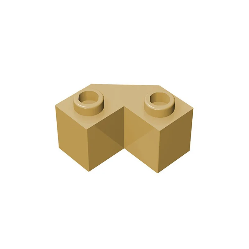 50 Stück 87620 Keil 2 x 2 Facetten-Steine Spielzeug für technische Bausteine Kompatibel mit Partikeln DIY MOC – Detail 4