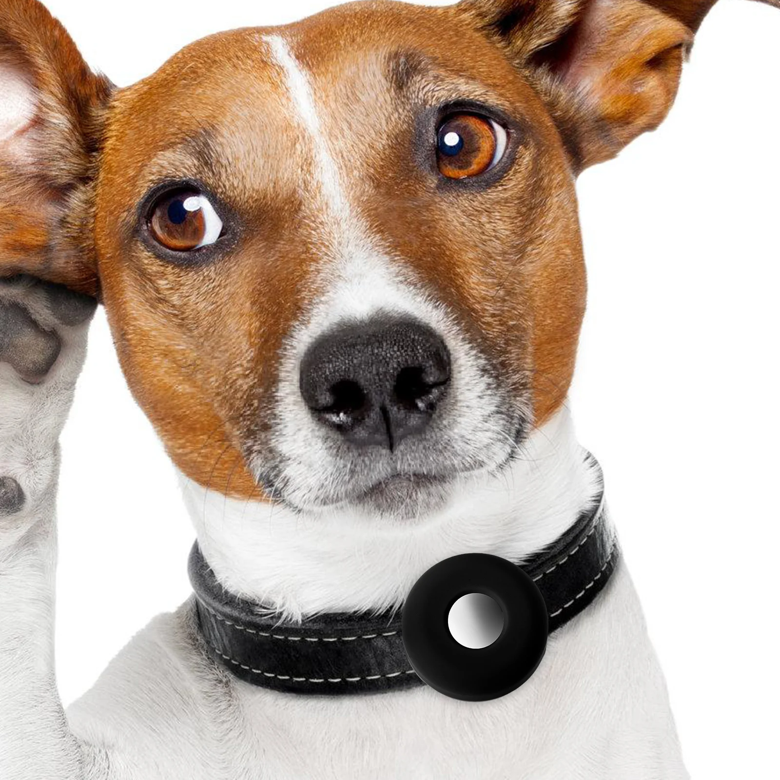 

Silicone Pet Collar Holder Anti-Lost For Dogs Cats Soft Comfortable Easy Install Lightweight Portable Cover For All