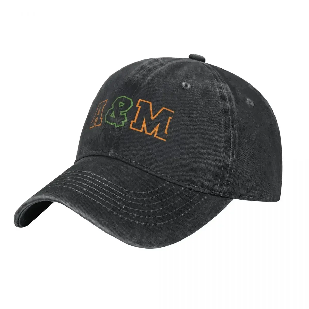 FAMU Florida Orange and Green A&M Pride Rattler Baseball Cap Beach Rave Hat Man For The Sun Funny hats Woman Men's