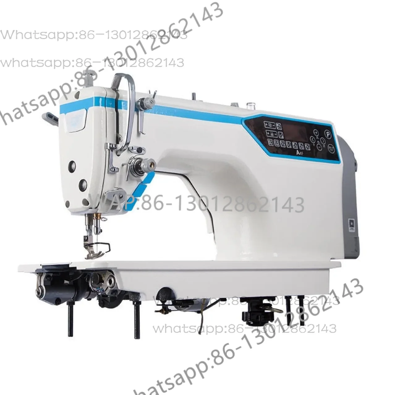 A4 computerized flat-bed wireless head lockstitch sewing machine Multi-function automatic sewing machine for thin thick material