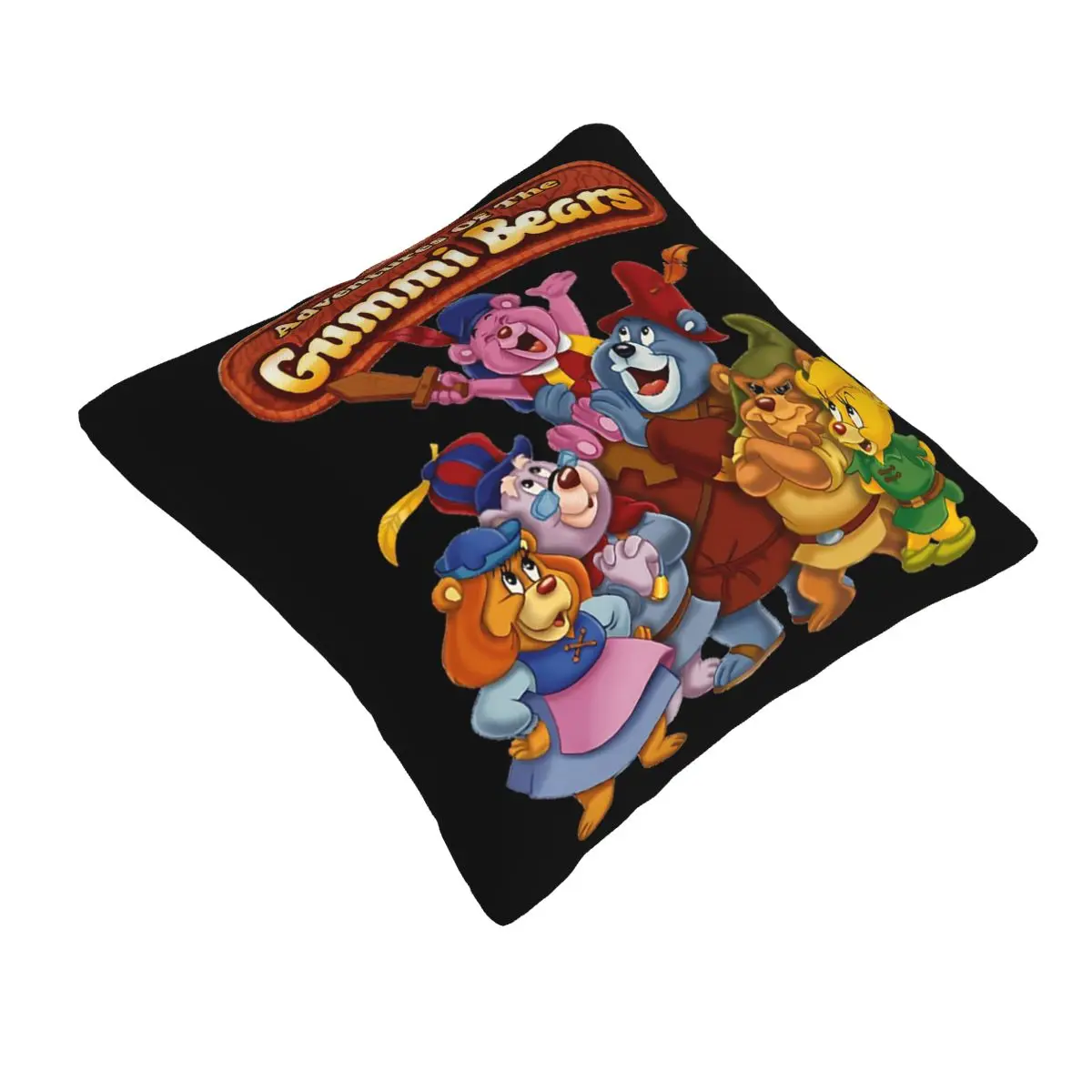 Gummi Bears For Fans Square Pillowcase Pillow Cover Cushion Decor Comfort Throw Pillow for Home Living Room