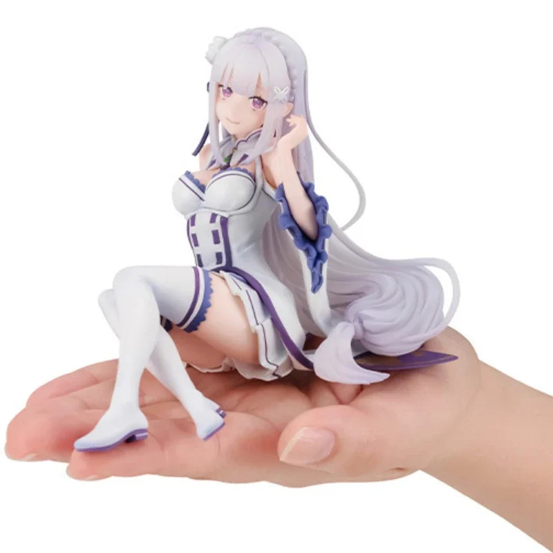 Figurine d'action Mega House Melty Princess Déterminer Emilia, Modèle de jouet cancers, Collector Hobby Anime, Authentique, Cadeau en stock, Original