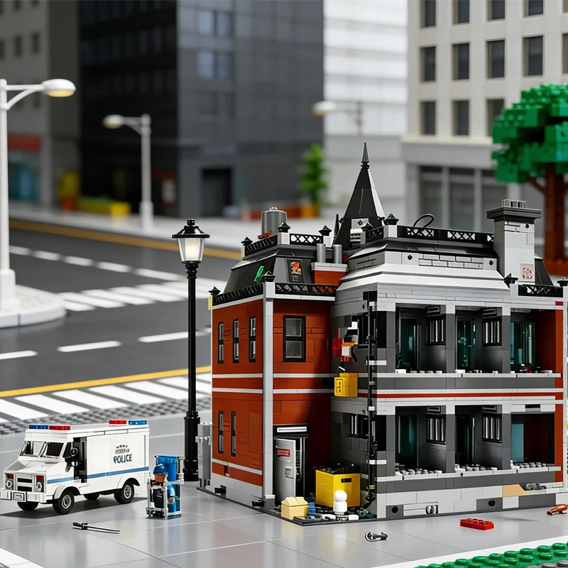 

Новый набор Hero Series Arkham Asylum, Хэллоуин, Рождественский подарок, подарок на день рождения, совместим с 76300