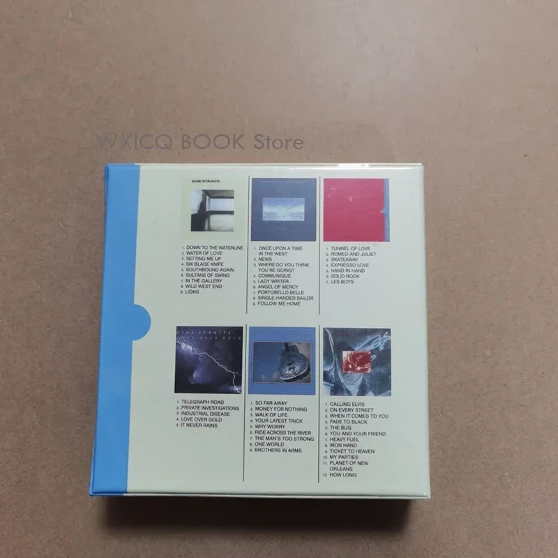 British Rock Band Dire Straits Six Classic Albums  [1978-1991] 6CD in One of The Most Successful Rock Bands of The 80s