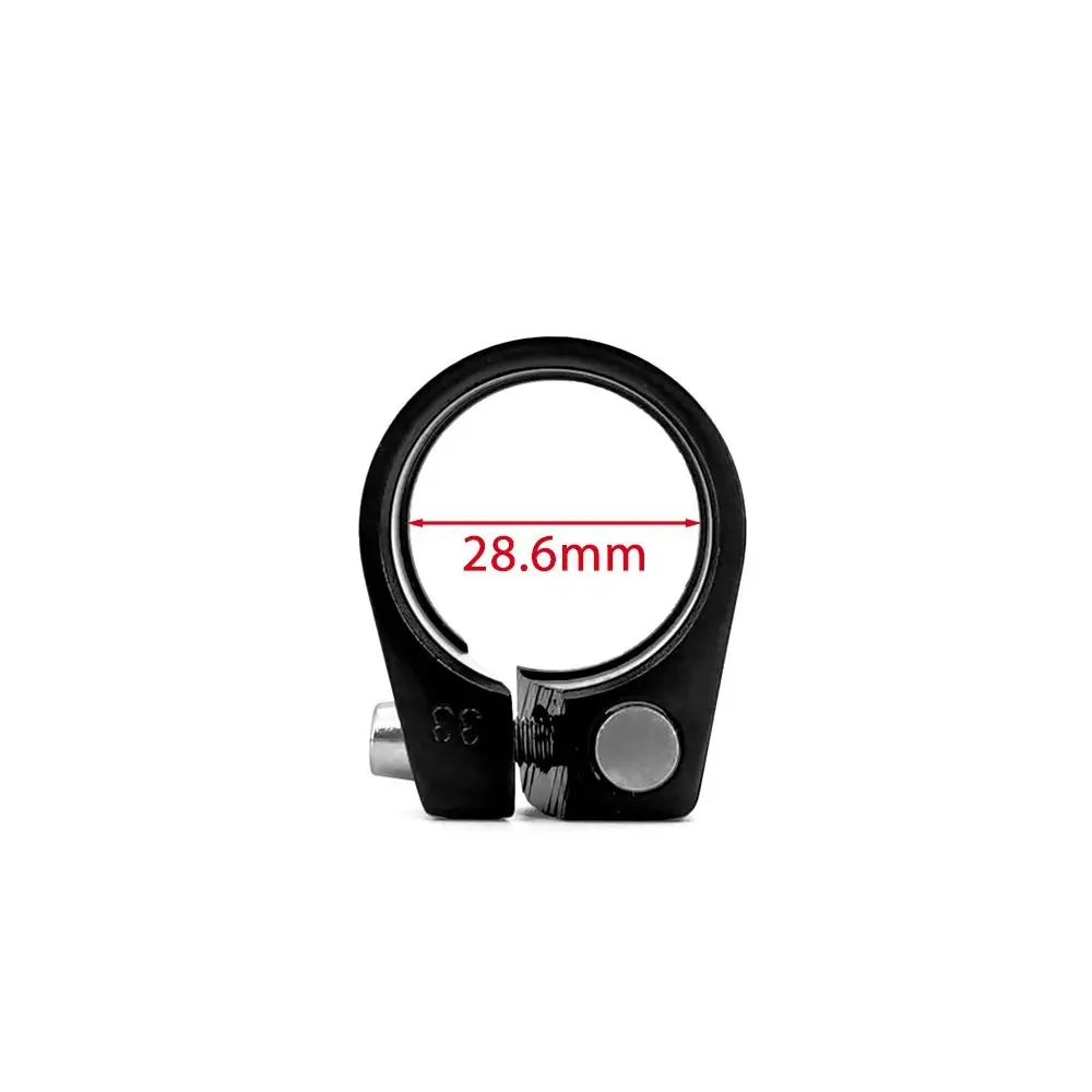 

28.6/31.8/34.9mm Bike Seatpost Clamp Aluminum Alloy Front Derailleur Bike Seat Post Clamp Ultralight Super Light Titanium